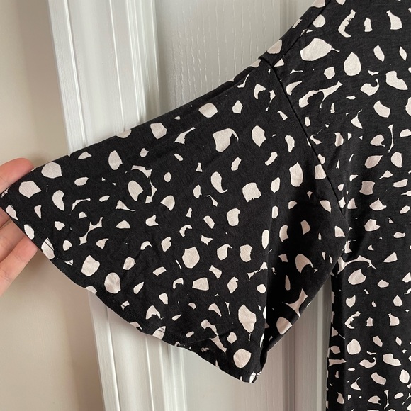 Marimekko Black Patterned Knit Dress Size S - Picture 3 of 4